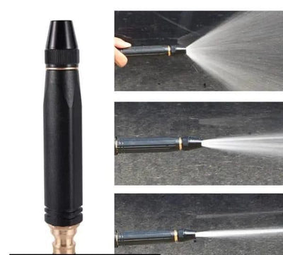 High-Pressure Water Spray Nozzle – Adjustable Garden &amp; Car Washer
