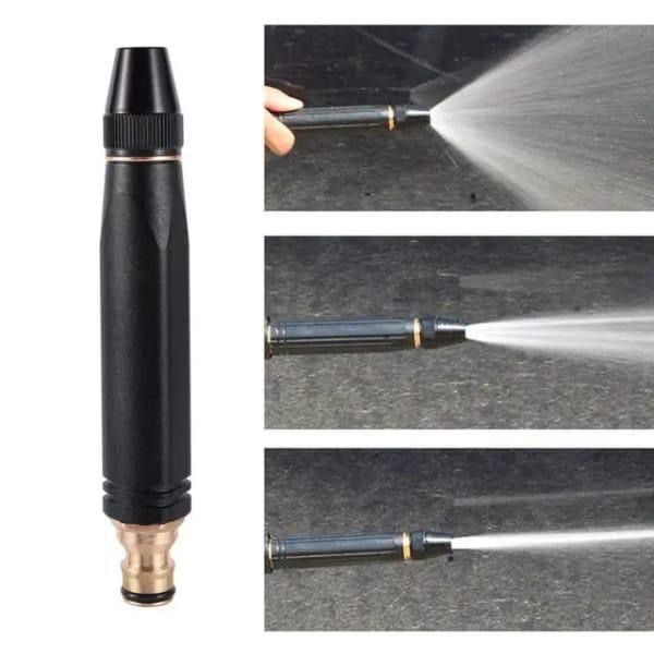 High-Pressure Water Spray Nozzle – Adjustable Garden &amp; Car Washer