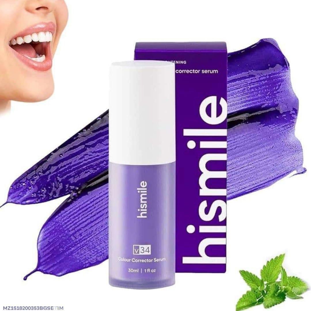 hismile™ V34 Whitening Toothpaste | 2-Minute Transformation