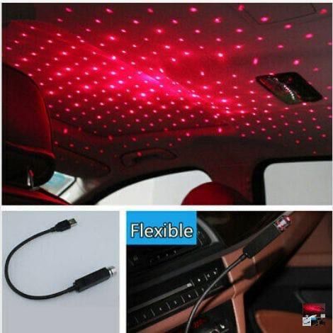 Car Roof Star Projector Light – USB Ambient Ceiling Lamp