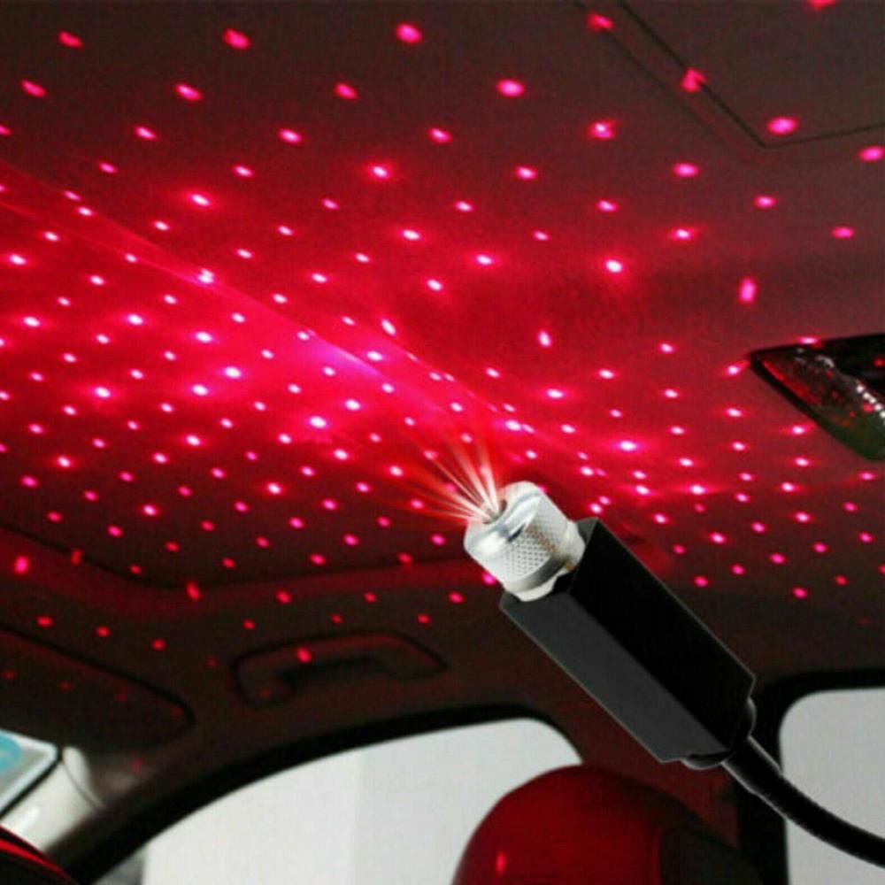 Car Roof Star Projector Light – USB Ambient Ceiling Lamp