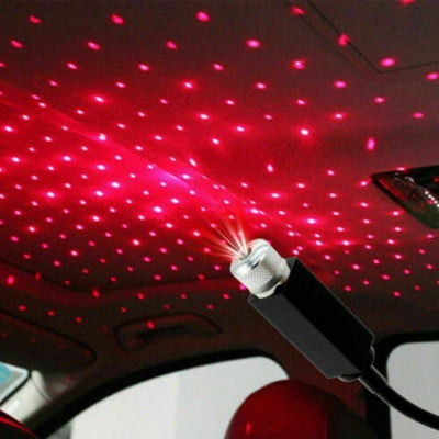 Car Roof Star Projector Light – USB Ambient Ceiling Lamp