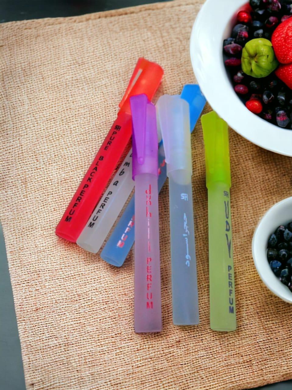 Unisex Pocket Perfume Pack of 6